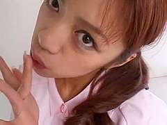 Best Japanese slut Youming Uehara in Incredible Handjobs, Creampie JAV scene