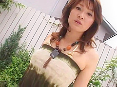 Best Japanese whore Rika Fujiwara in Exotic Solo Girl, Outdoor JAV clip