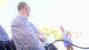 Best pornstar Jessie Andrews in exotic cumshots, blonde sex clip