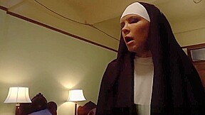 Big Ass Lesbian Nun Toyed