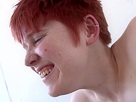 Big Boobed Redhead Babe Fucks Her Car Worker - NaughtyGirls