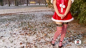 Big Breasted Santa Getting Doggystyled For Xmas In Hot Pov