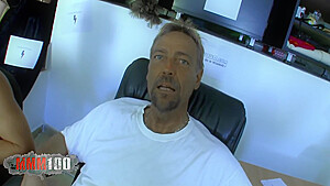 Big Dicks, Leo Galvez And Horst Baron - Beautiful Natural Redhead Fucked And Anal Sex By Two