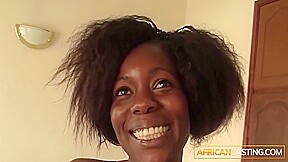 Big Tits African Babes Gagging On White Dick Compilation