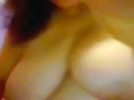 Big boobs Pinay show wetness