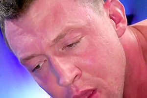Big dick shemale fucks male slave