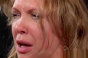 Bigtitted bdsm sub with scars gets canned