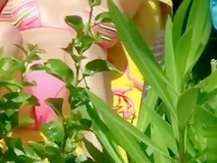 Bikini girl cameltoe in beach video