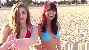 Bikini teens 18+ ride stepdad