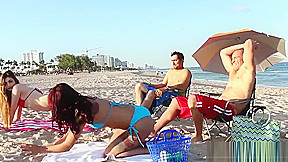 Bikini teens 18+ ride stepdad