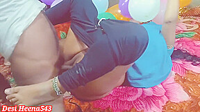 Birthday Celebration With My Horny Step Mom Cake On My Dick