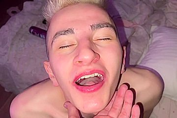 Bisexual Gangbang - Bitch Squirts From Stepdads Hand And Stepcousins Fuck In The Ass - 3 75
