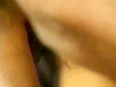 Black Beauty Deep Throats Cock And Takes Pounding From Behind