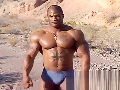 Black Muscle Hunk