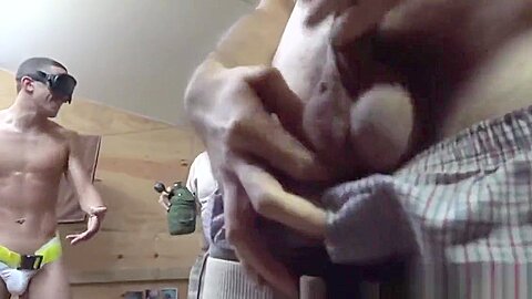 Black army sergeant assfucks bloke