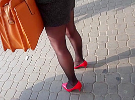 Black pantyhose