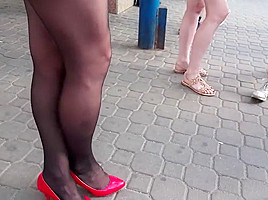 Black pantyhose