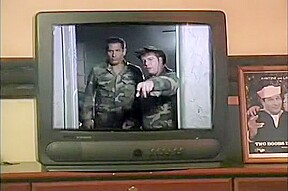 Blond Whore Likes Men in Uniform