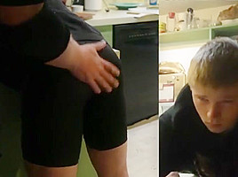 Blonde Boi Spanked SO Hard 