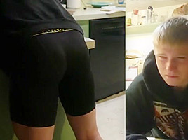 Blonde Boi Spanked SO Hard 