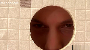 Blonde In The Bathroom Gets Fucked