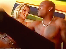 Blonde Milf Pornstar Sara Jay In Interracial Sex