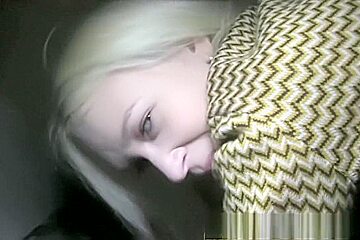 Blonde Russian loves a public fuck