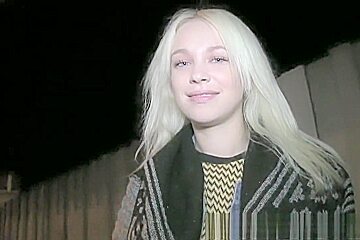 Blonde Russian loves a public fuck