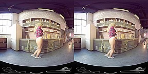 Blonde Strips For Breakfast - StasyQVR