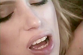 Blonde Woman Gets Fucked In The Living Room