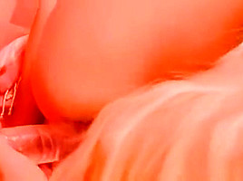 Blonde lezzies dildoing and eating cunts