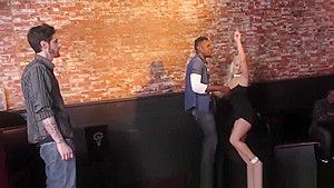 Blonde teenager 18+ Takes Black Cocks