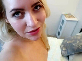Blondi`s home amateur facesitting by Femdom Austria