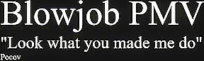 Blowjob (soft) PMV Look what you made me do