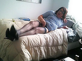 Bobbie Nylons in Prissy Sissy