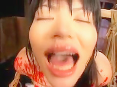Bodacious Oriental girl brings her bondage fetish fantasies
