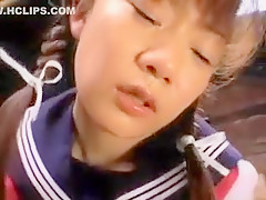 Bodacious Oriental girl brings her bondage fetish fantasies