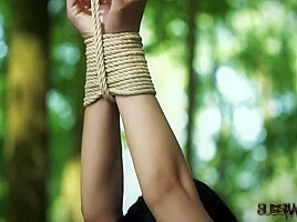 Bondage And Bdsm Teen 18+ Punished And Fucked Outdoors 6 Min