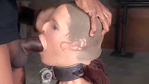 Bondage milf deepthroating hard cocks