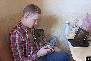 Bound and blindfolded gf gets plowed