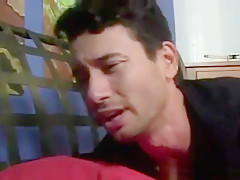 Boyfriend gives his bf a good spanking