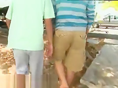 Boys in the public shower and men nude and masturbating in public and gay