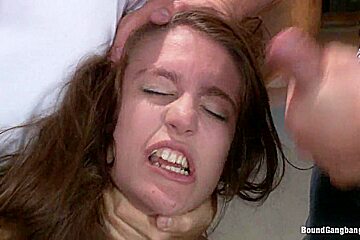 Brand New Girl Tries Anal and DP for the First Time in Take Down Scene