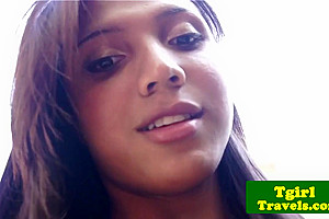 Brazilian Busty Tgirl Sensual Solo With Aninha Smith