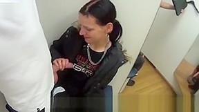 Breathtaking Czech teen 18+ Gets Tempted In The Mall And Screwed