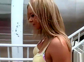 Bree and Gracie Public BJ to Stranger