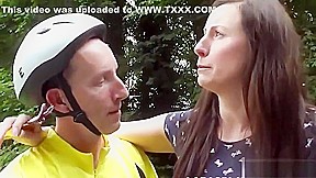 British MILF takes the athletic cyclist home for some ass fucking