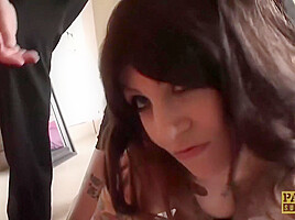 British Sub Babe Hard Banged - Miss Trixx And Pascal White