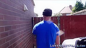 British milf sucking dick