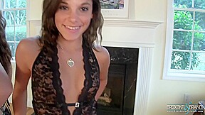 Brooke And Brandi Cozy At Home